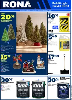 Preview of Rona weekly flyer from shop Rona valid from Oct 29, 2026