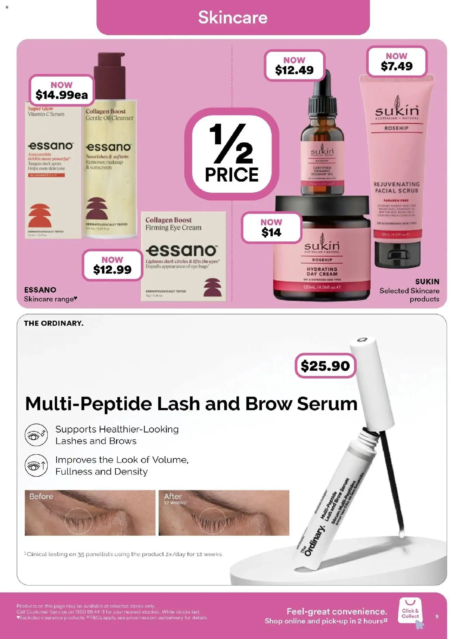 Priceline Pharmacy catalogue - valid from 19.02.2026 | Page: 9 | Products: Oil, Cream, Collagen, Vitamin