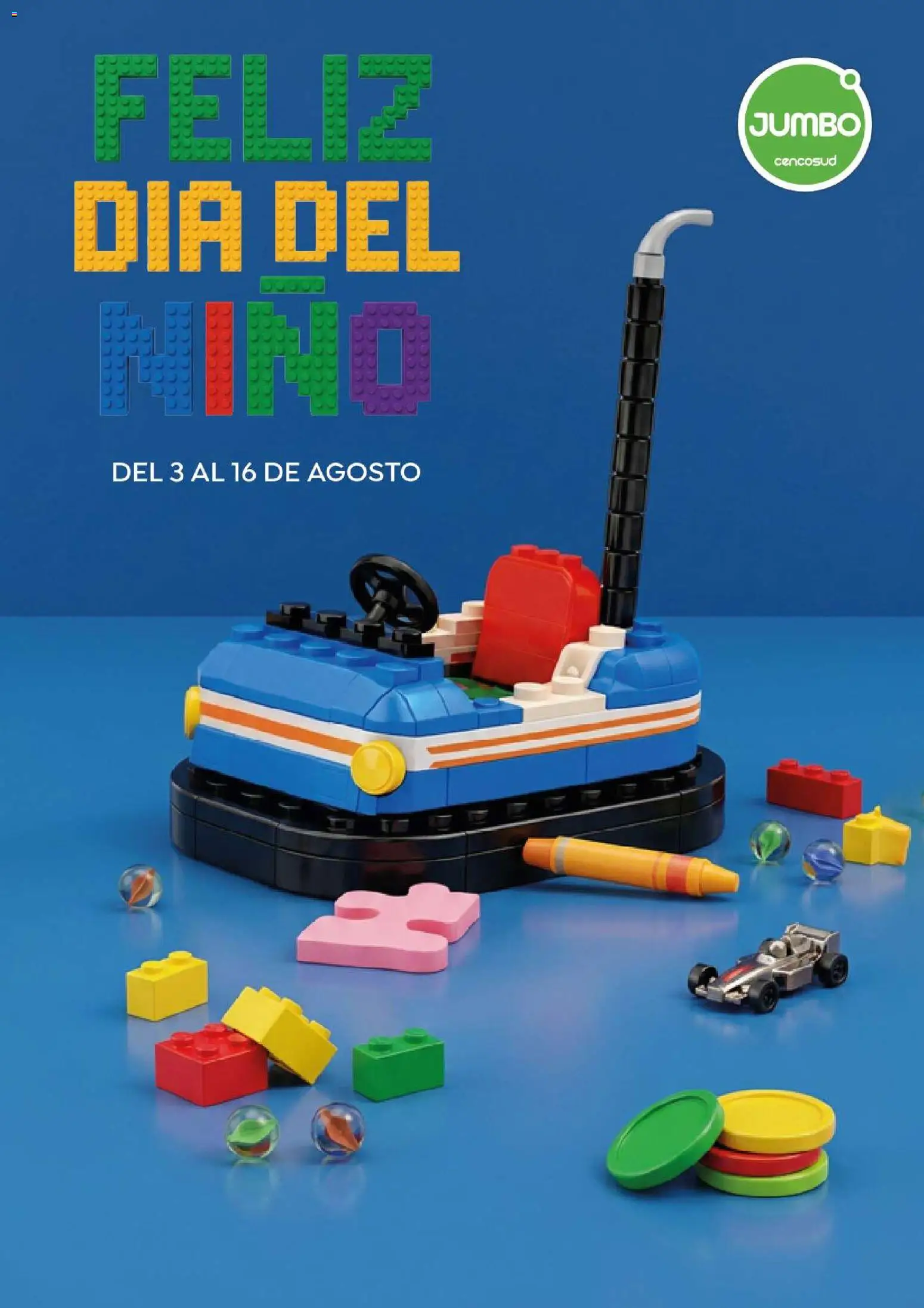 Jumbo - Especial Jugeteria Dia del Niño │ válido desde el 03/08/2026 | Página: 1