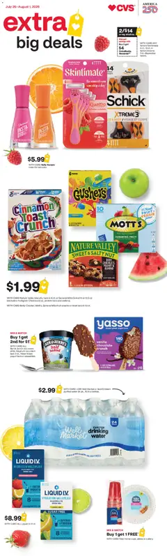 Preview of CVS Pharmacy weekly ads valid from 07/26/2026