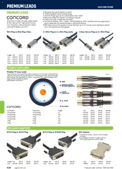 Preview of Jaycar Engineering & Scientific Catalogue 2025/2026 - valid from 09/07/2025 | Page: 428 | Products: Jacket, Adaptor, Connector, Satellite