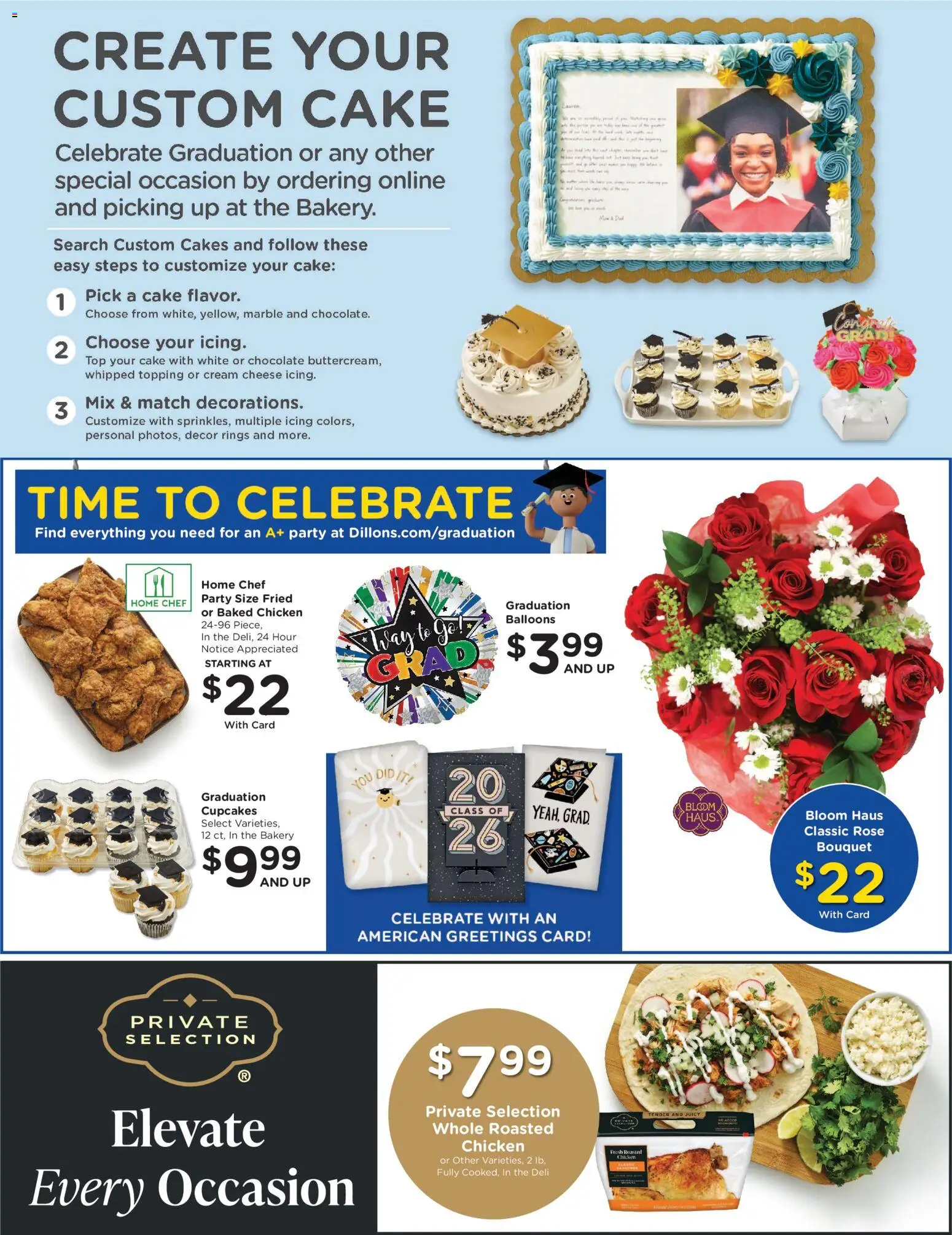 Dillons Weekly Ad - KS - valid from 13.05.2026 | Page: 8 | Products: Bakery, Cheese, Chocolate, Cream
