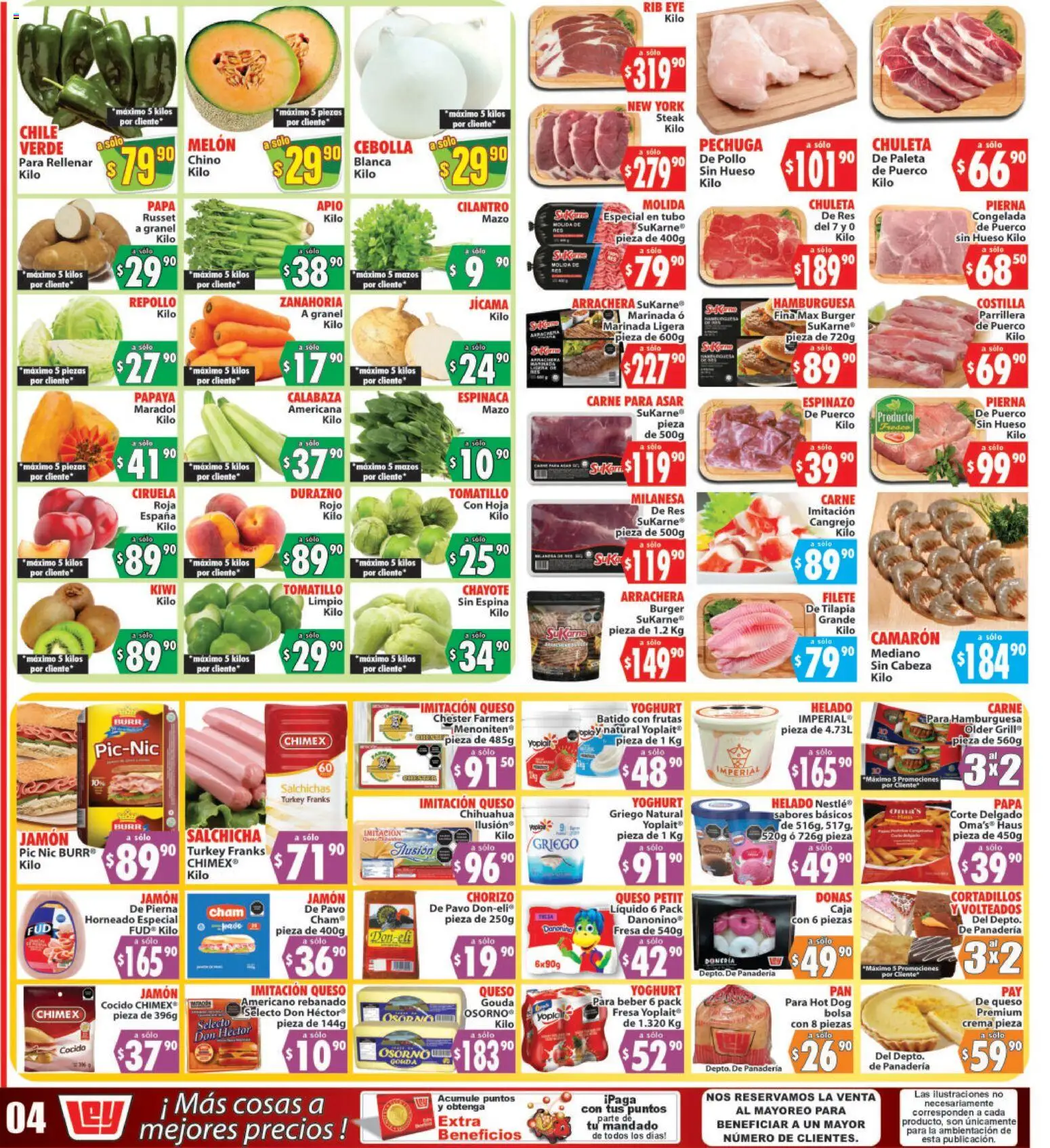 Nuevas ofertas de Casa Ley válidas en toda la República Mexicana desde el 11.06.2026. ¡Encuentra las mejores ofertas en Casa Ley folleto Huatabampo! | Página: 2 | Productos: Milanesa, Chorizo, Caja, Zanahoria