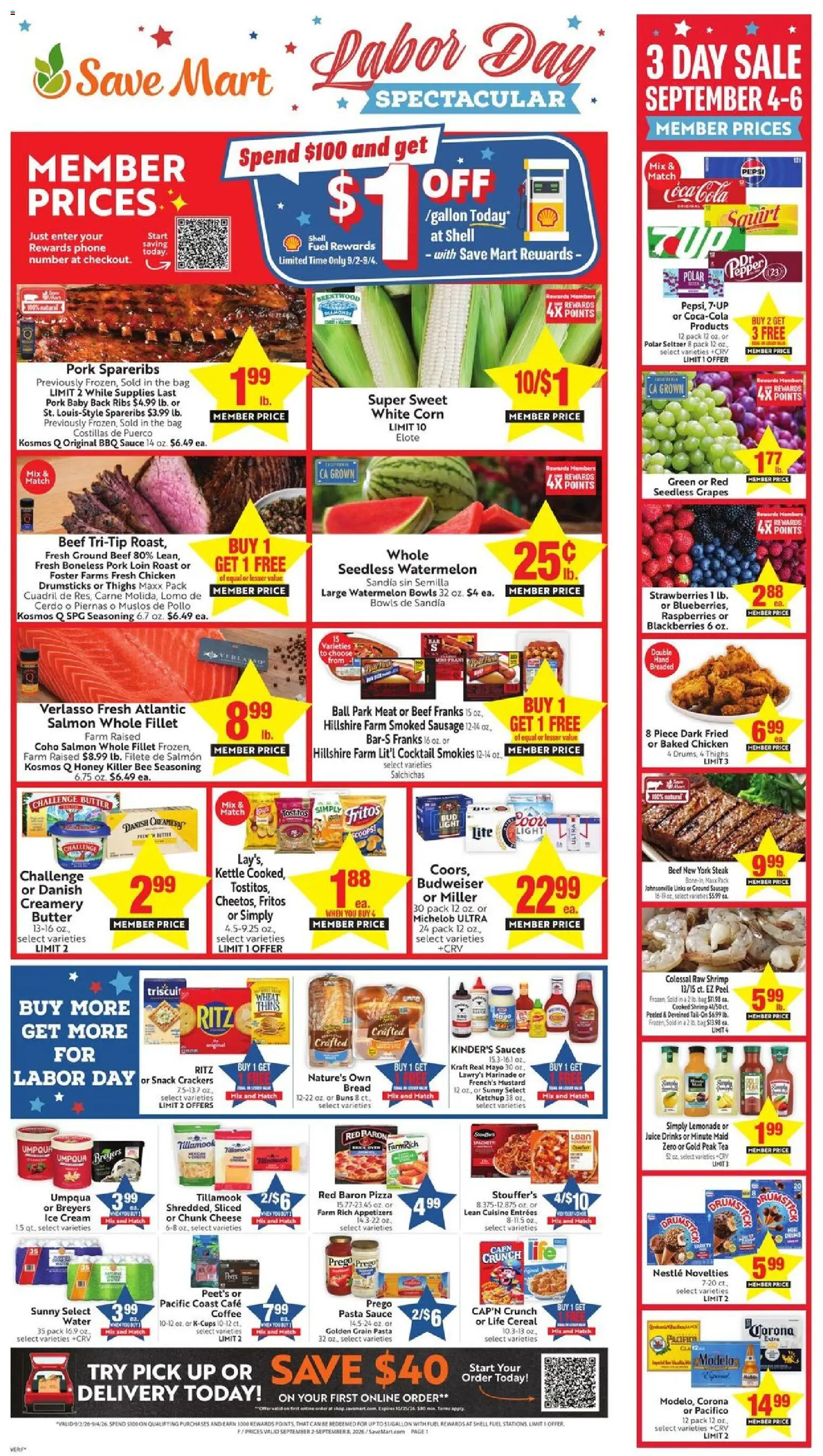 Save Mart Weekly Ad - valid from 09/02/2026 | Page: 1