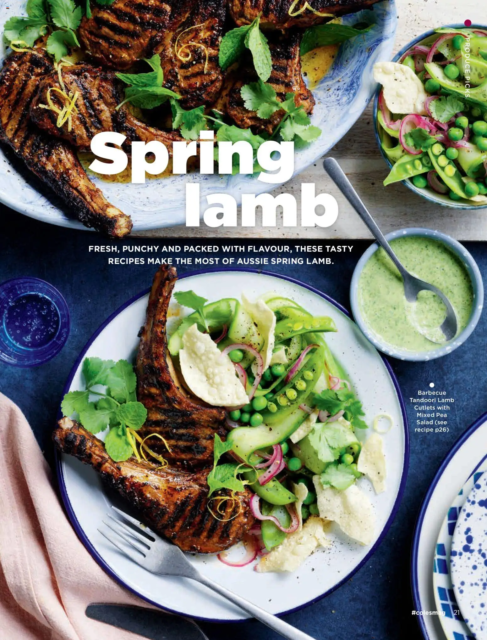 Coles catalogue - valid from 01/10/2026 | Page: 21 | Products: Lamb, Salad, Pea