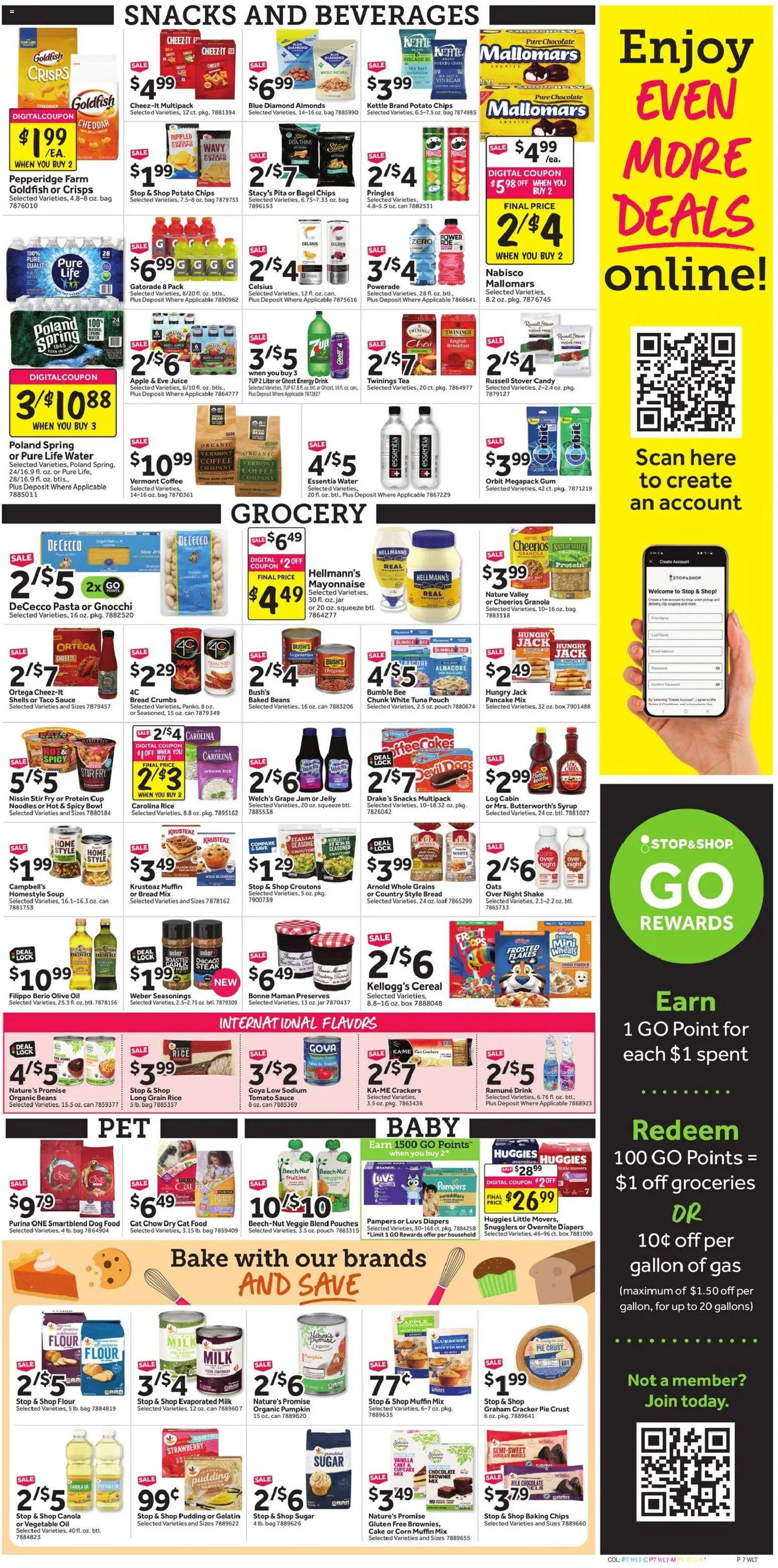 Stop & Shop Weekly Circular - CT - valid from 09/04/2026 | Page: 12 | Products: Box, Grains, Sugar, Energy drink