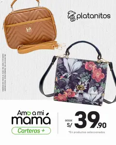 Vista previa de folleto Platanitos - Carteras  de la Platanitos válido desde 04.05.2026