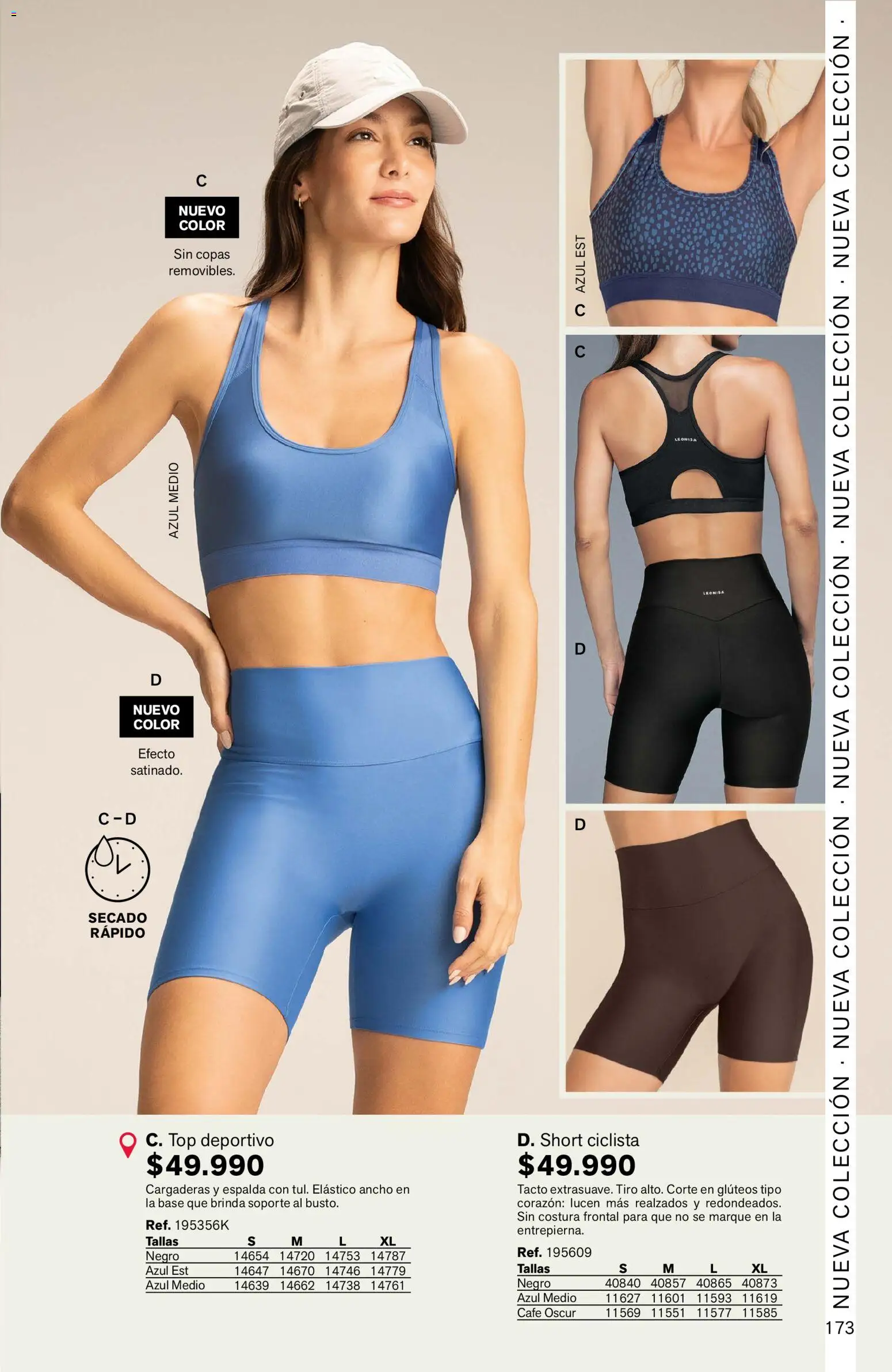 Leonisa revista - valida desde el 04.06.2026 | Página: 173 | Productos: Short, Top, Café