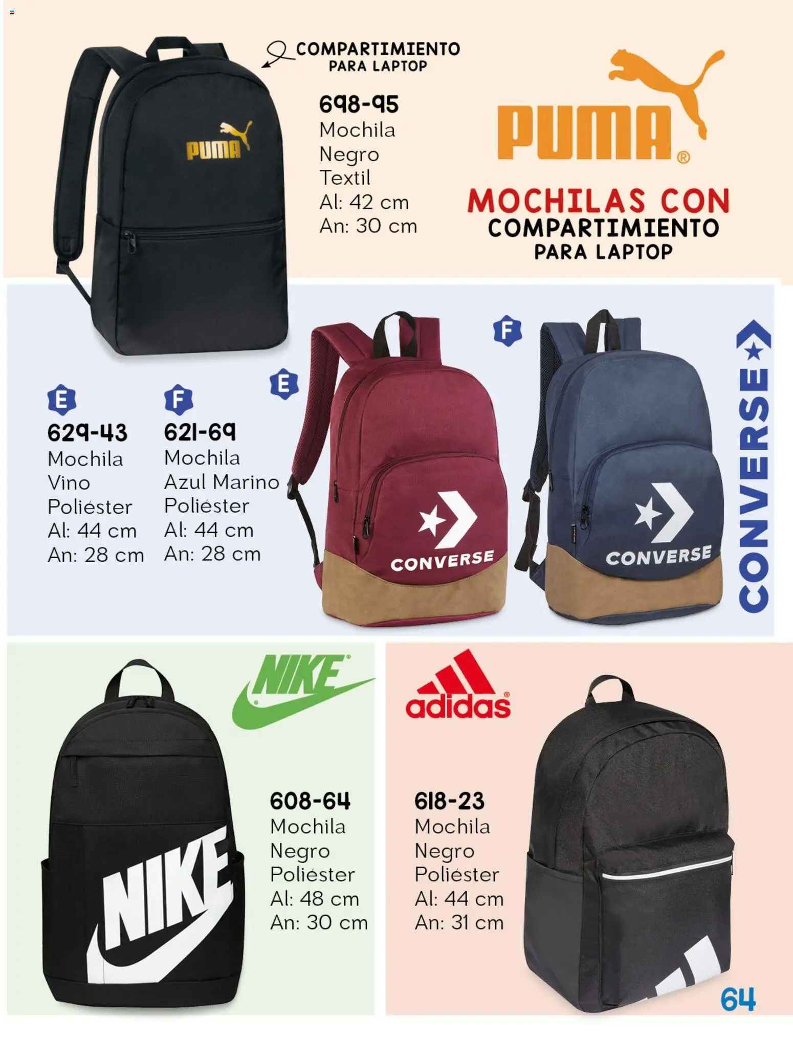 Nuevas ofertas de Cklass válidas en toda la República Mexicana desde el 08/07/2026. ¡Encuentra las mejores ofertas en Cklass catálogo Kids niño! | Página: 73 | Productos: Mochila, Vino