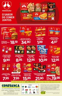 Confiança ofertas BRF - Pré-Visualização do folheto da loja Confiança, válido de 01/10/2026 | Página: 2 | Produtos: Salsicha, Pizza, Carne, Peru