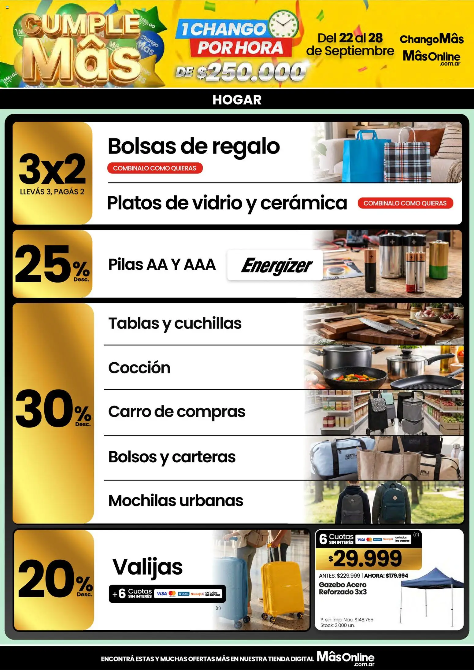 Changomas Ofertas │ válido desde el 22/09/2026 | Página: 14