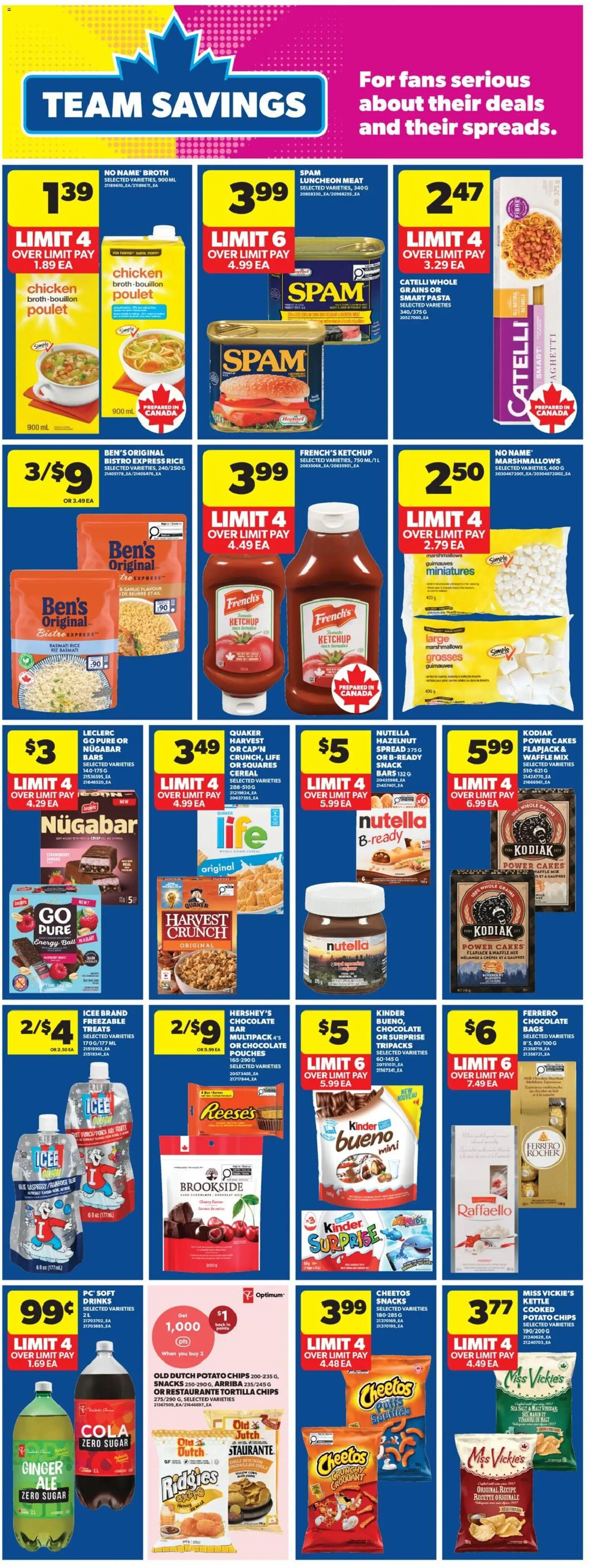 Real Canadian Superstore flyer valid from 11.06.2026 | Page: 28 | Products: Rice, Chips, PC, Kettle