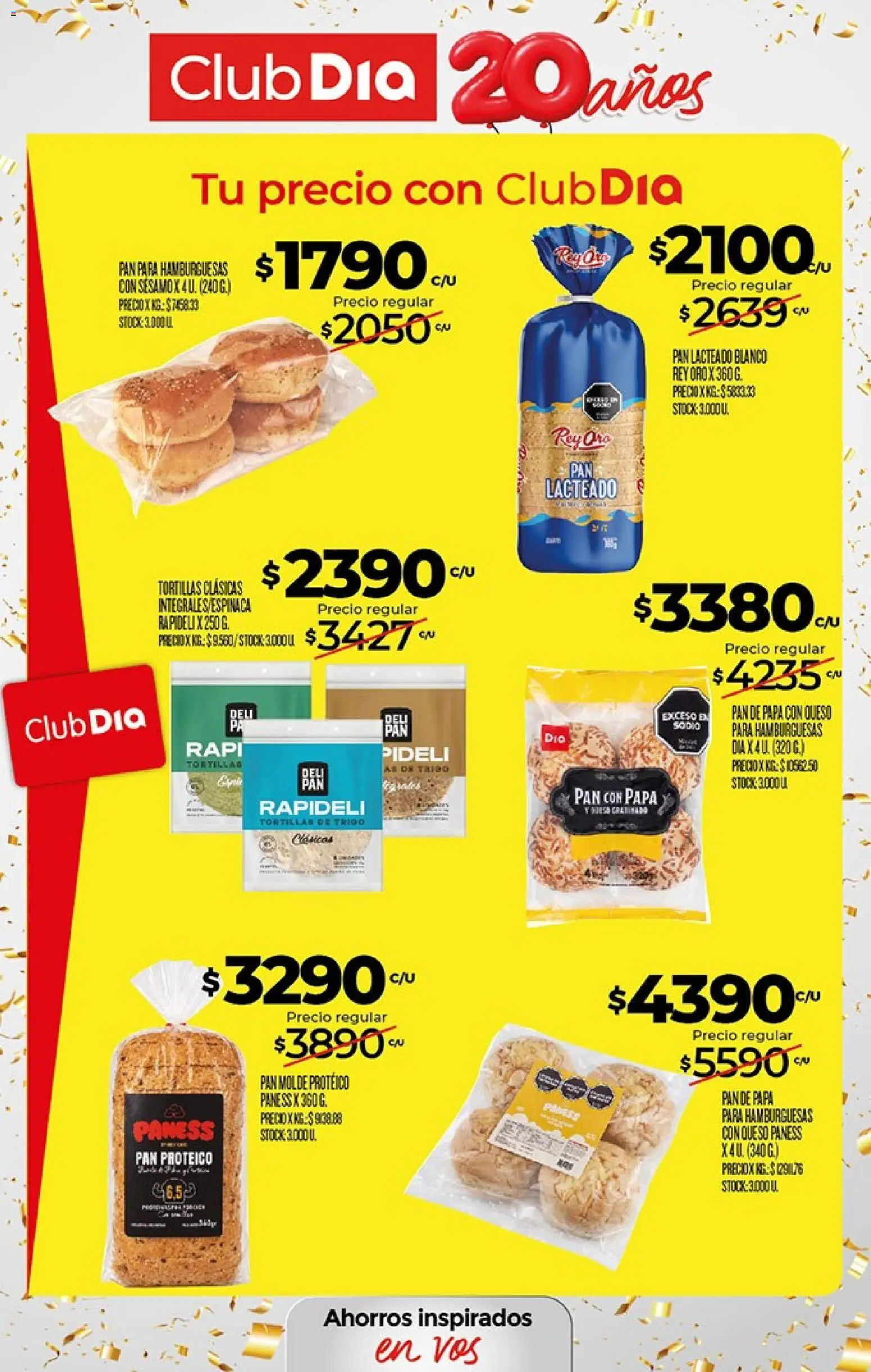 Supermercado DIA Ofertas │ válido desde el 30/09/2026 | Página: 21 | Productos: Sésamo, Queso, Pan, Tortillas
