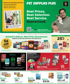 Preview of Pet Supplies Plus weekly ads valid from 07/30/2026