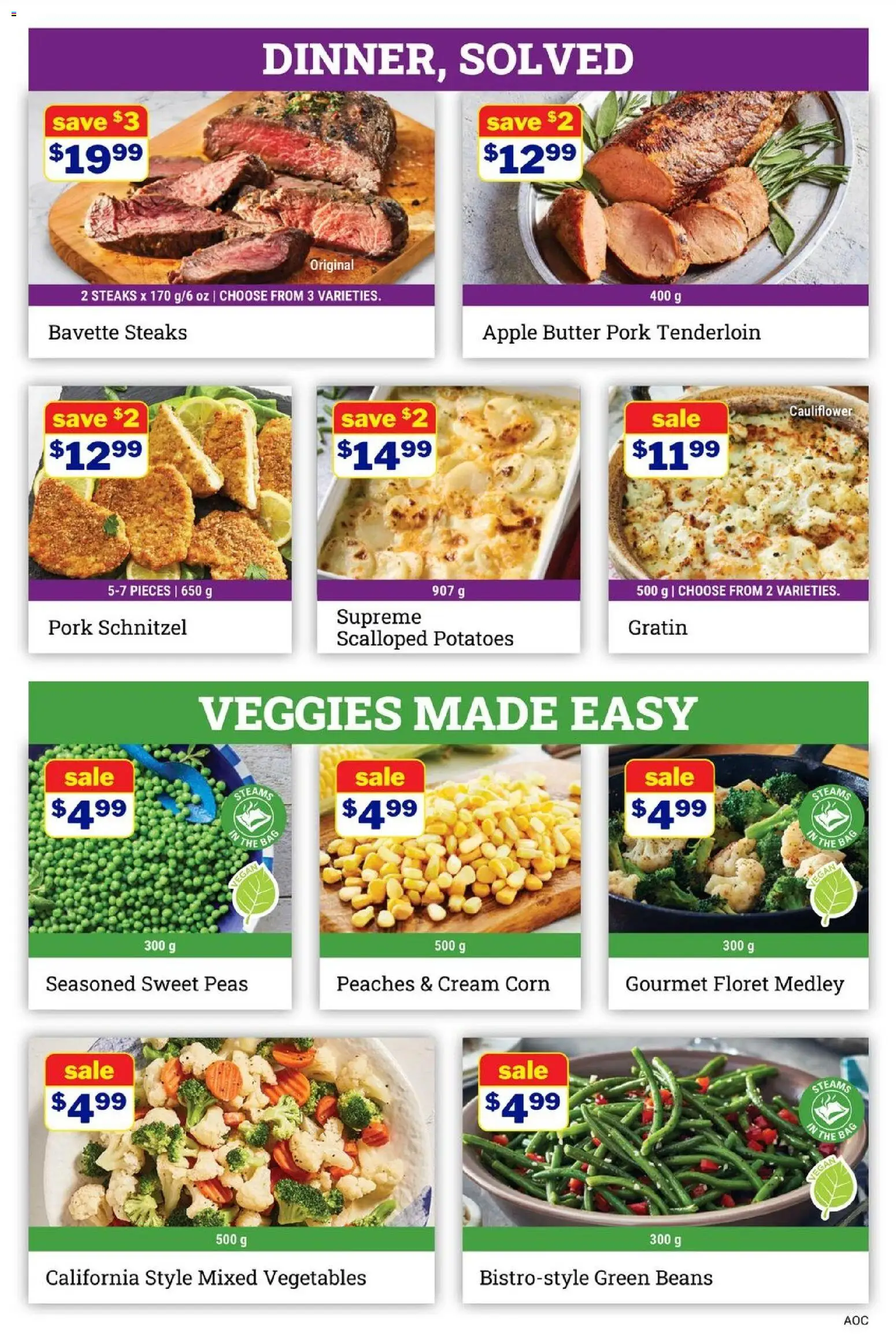 M&M Food Market flyer valid from Oct 1, 2026 | Page: 8 | Products: Potatoes, Bag, Beans, Butter