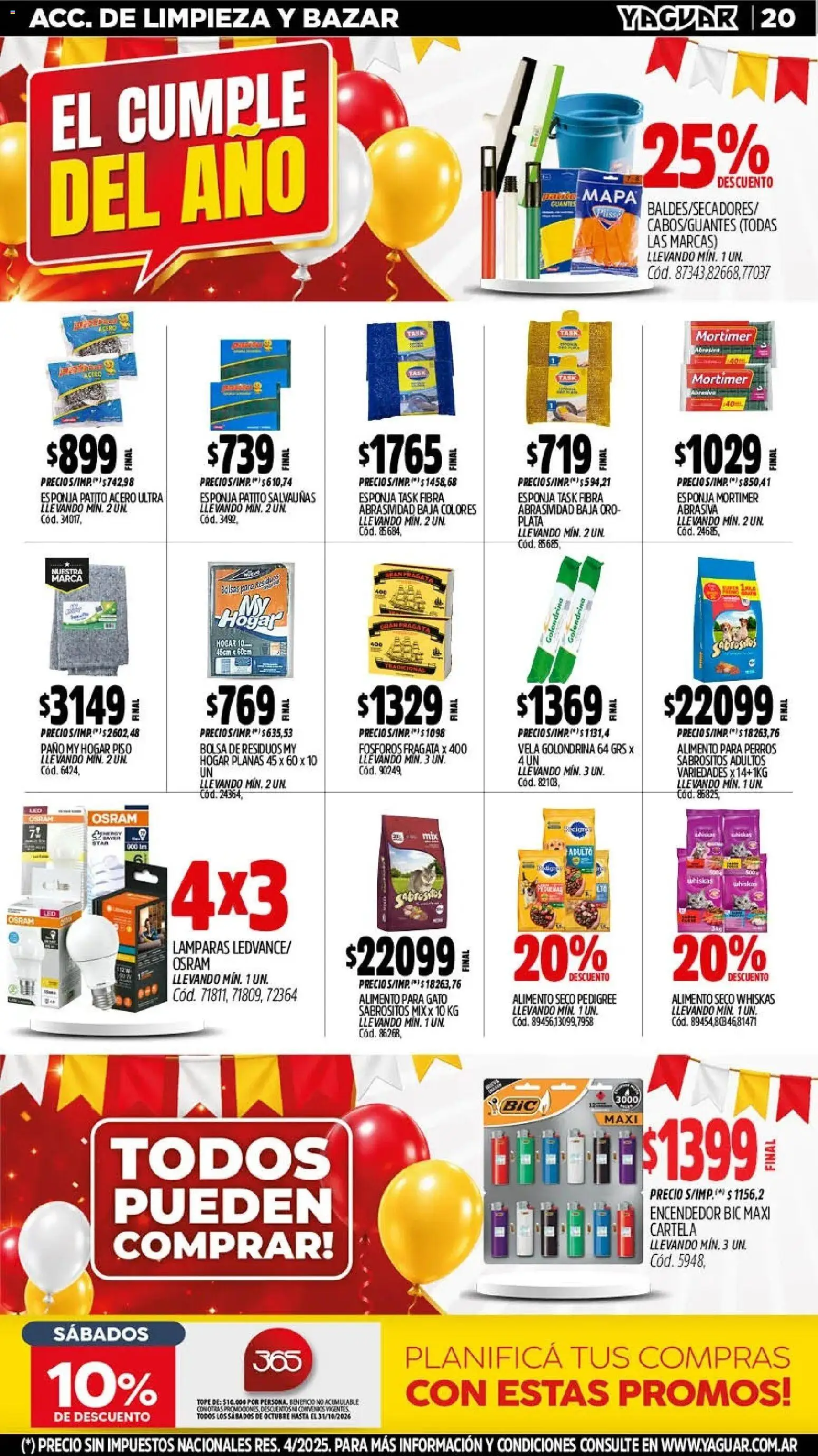 Yaguar - Oferta Semanal Córdoba │ válido desde el 26/10/2026 | Página: 22