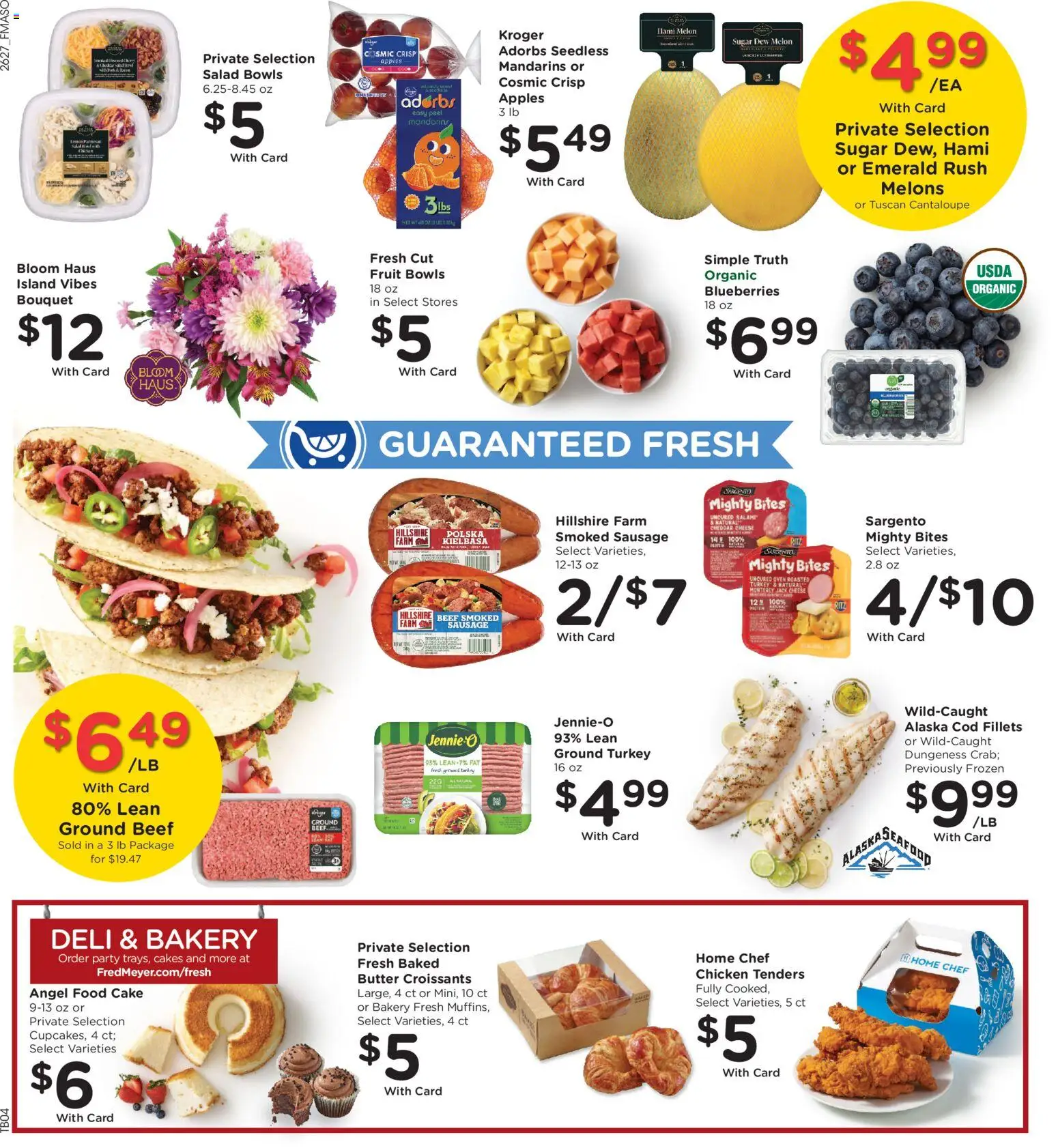 Fred Meyer Weekly Ad - valid from 08/05/2026 | Page: 14 | Products: Mandarins, Beef, Salad, Seafood