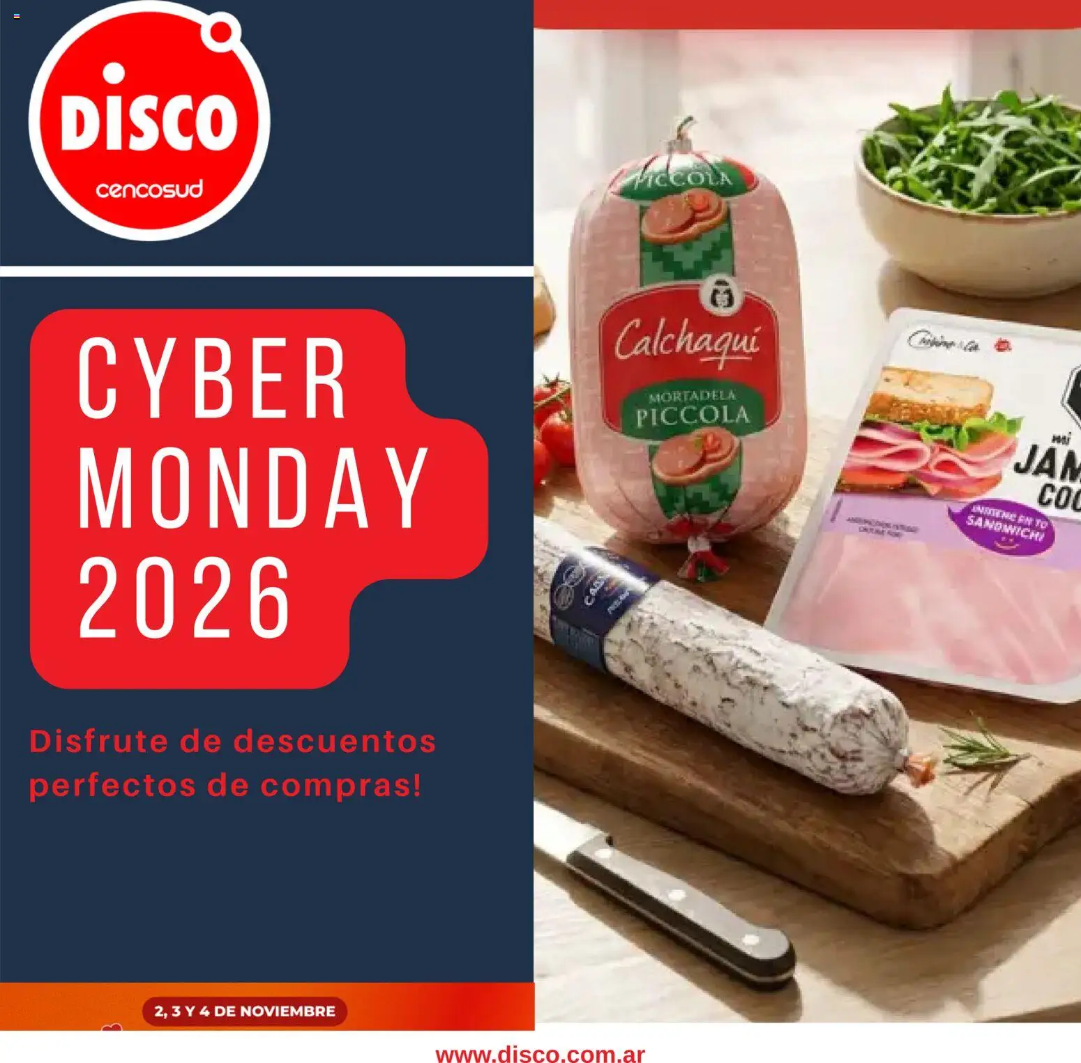 Disco - Cyber Monday aviso │ válido desde el 22/10/2026 | Página: 1