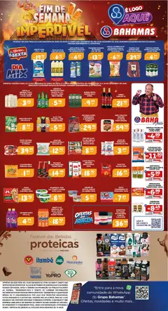 Bahamas Supermercados ofertas Fim de Semana Imperdível - Pré-Visualização do folheto da loja Bahamas Supermercados, válido de 18/09/2026