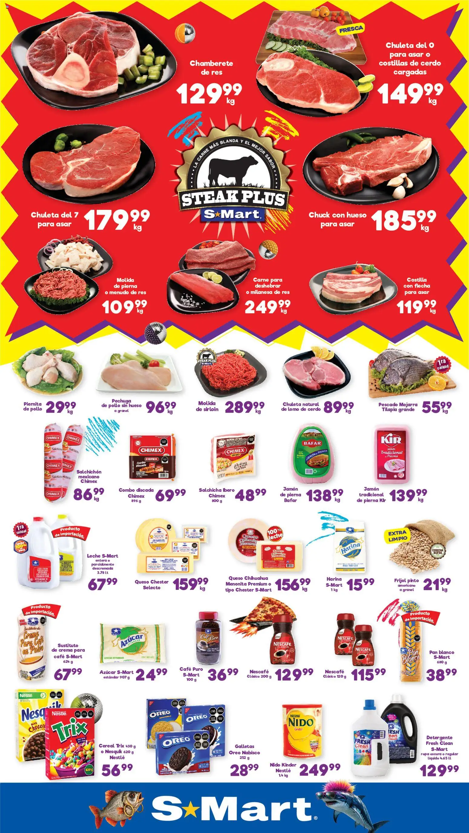 Nuevas ofertas de S-Mart válidas en toda la República Mexicana desde el 16/10/2026. ¡Encuentra las mejores ofertas en S-Mart folleto! | Página: 1