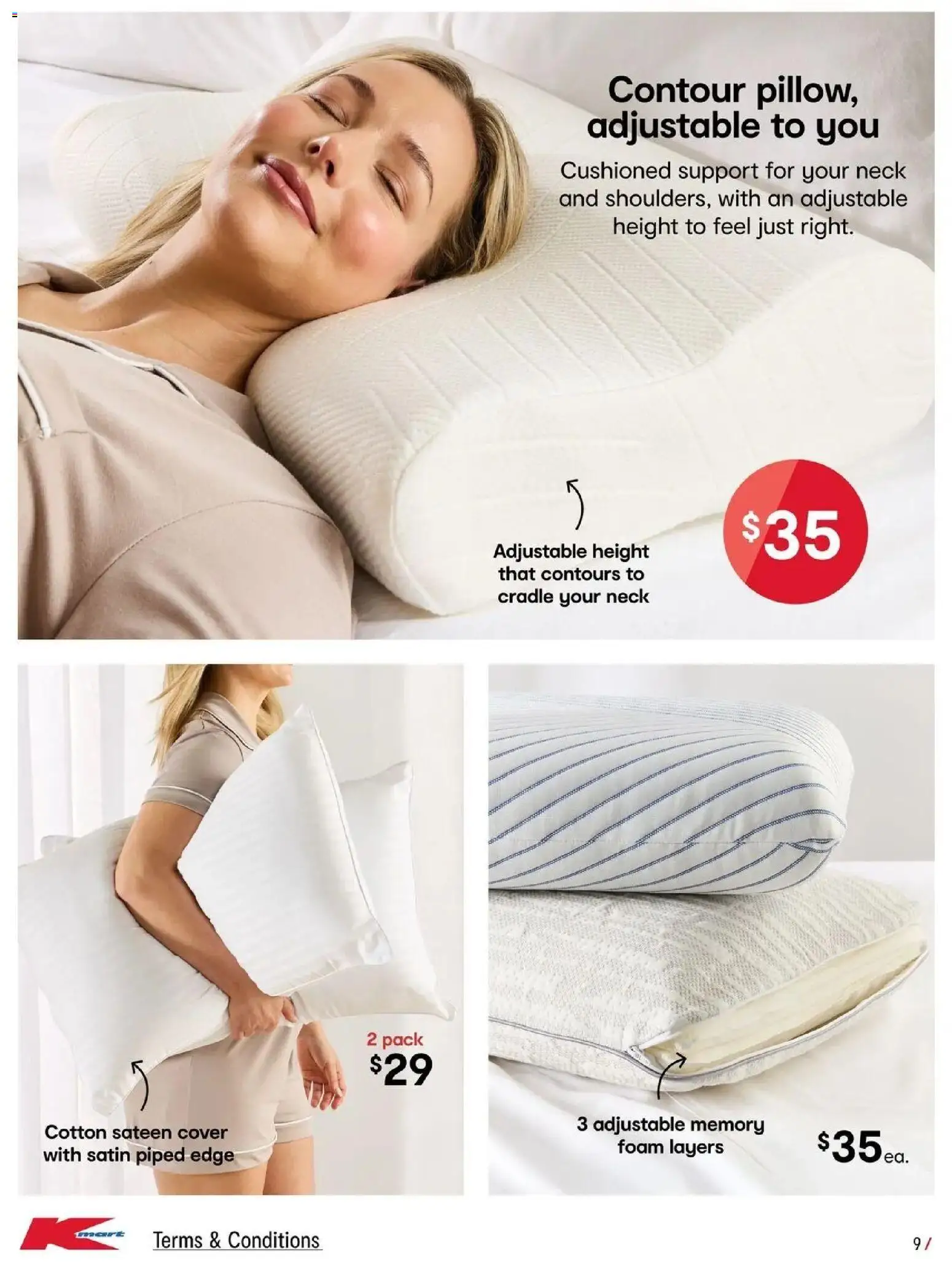 ﻿Kmart catalogue valid from 27/08/2026 > Online Australia | Page: 9 | Products: Contour, Foam