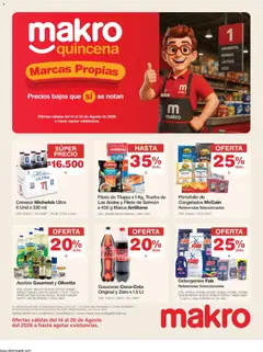 Makro catálogo -  Vista previa de la revista de la tienda Makro valido desde el 14/08/2026
