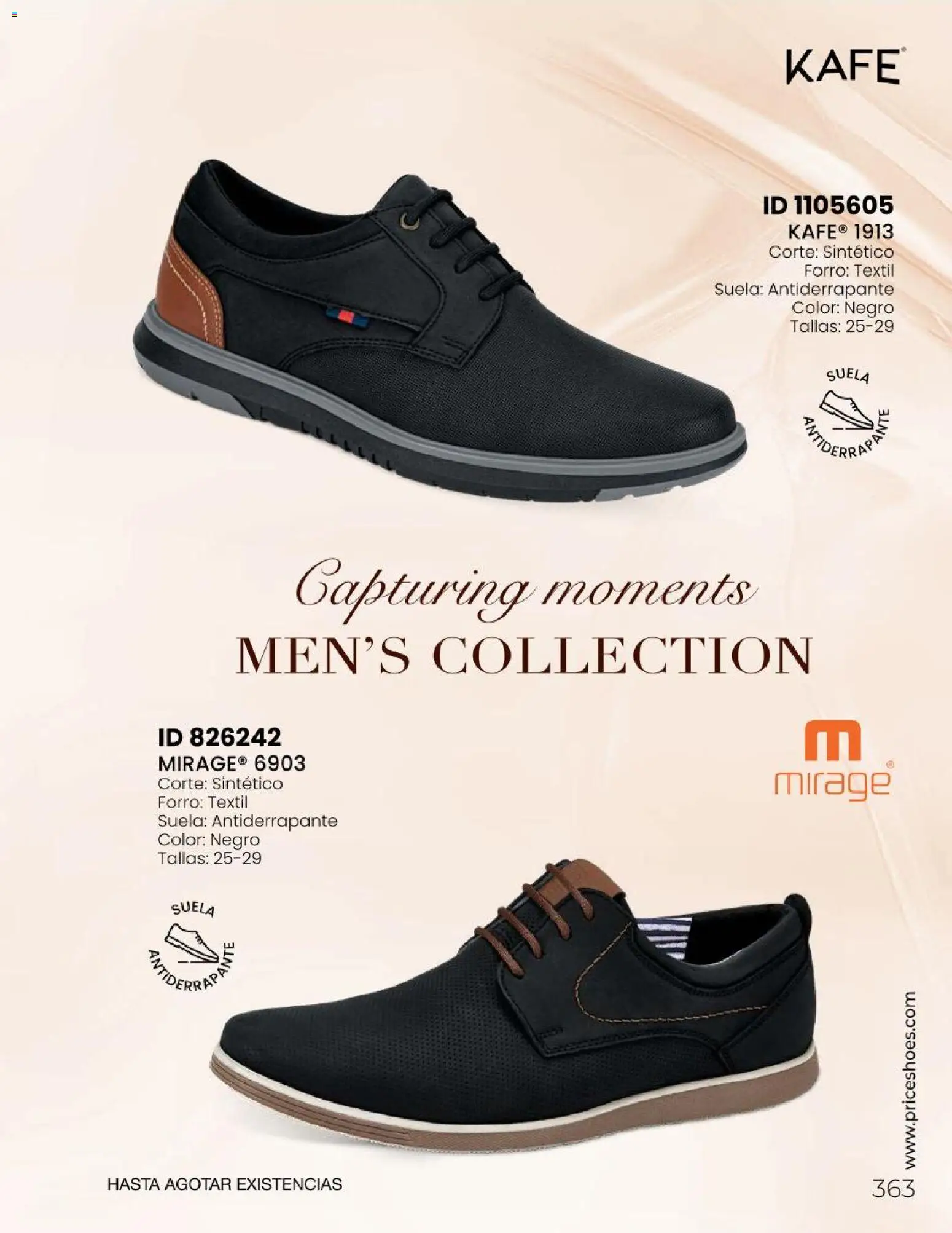 Nuevas ofertas de Price Shoes válidas en toda la República Mexicana desde el 06.05.2026. ¡Encuentra las mejores ofertas en Price Shoes catálogo Todo en uno! | Página: 363