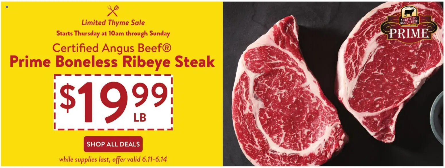 Fresh Thyme Weekly Ad - valid from 10.06.2026 | Page: 2 | Products: Beef