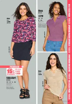 Vista previa de Ilusión catálogo Verano, nuevo folleto de la tienda, válido en México a partir del 01.05.2026 | Página: 223 | Productos: Blusa, Ropa, Falda, Short