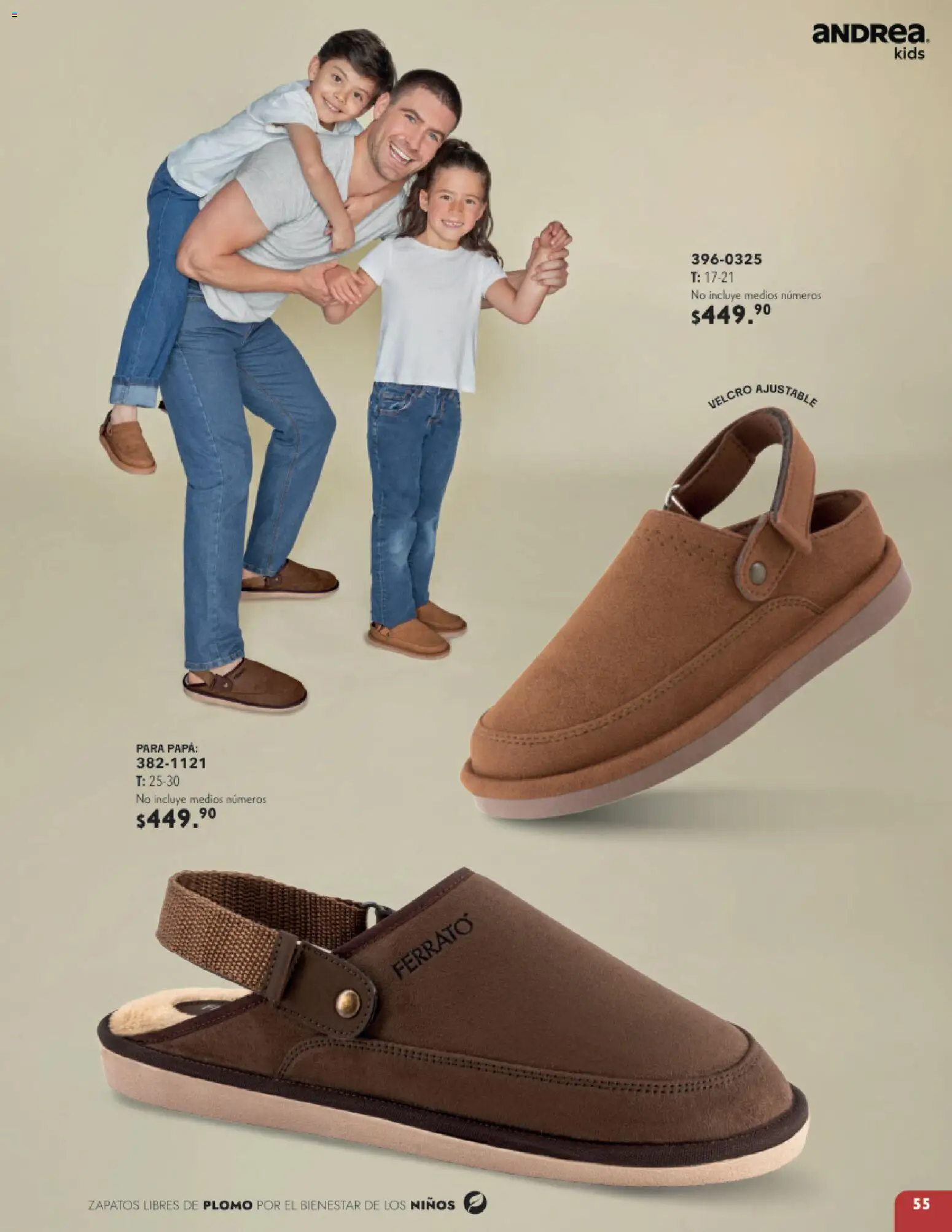 Nuevas ofertas de Andrea válidas en toda la República Mexicana desde el 23/08/2026. ¡Encuentra las mejores ofertas en Andrea catálogo Infantil! | Página: 55