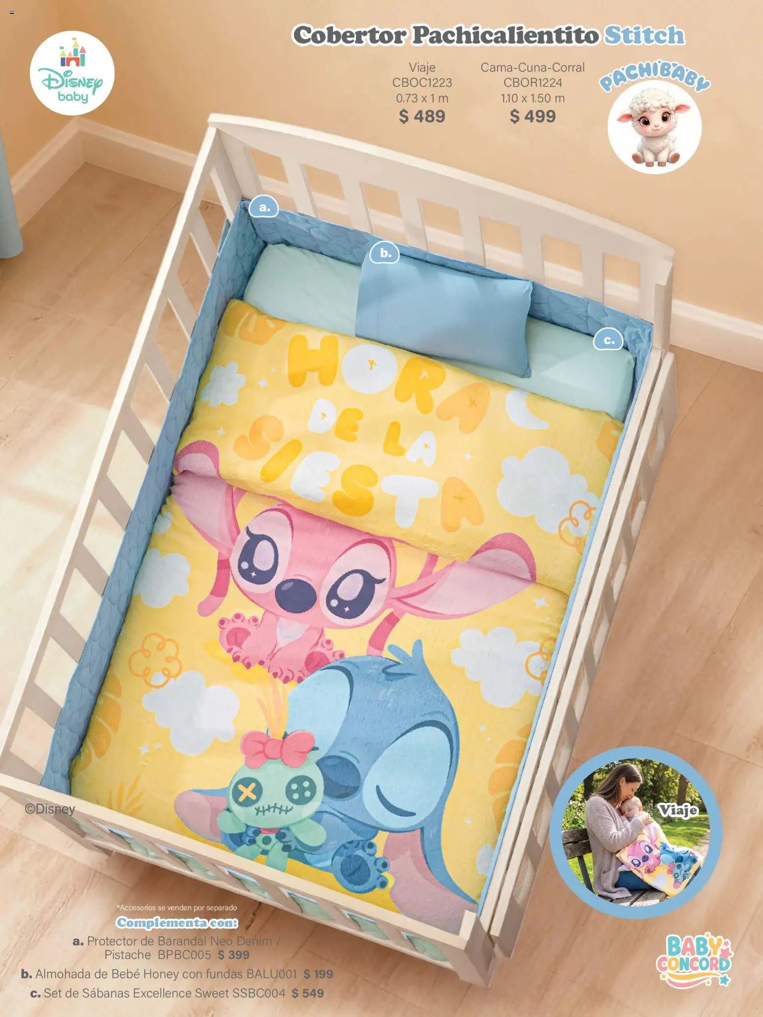 Nuevas ofertas de Colchas Concord válidas en toda la República Mexicana desde el 01/02/2026. ¡Encuentra las mejores ofertas en Colchas Concord catálogo Baby! | Página: 30 | Productos: Cobertor, Almohada, Sabanas
