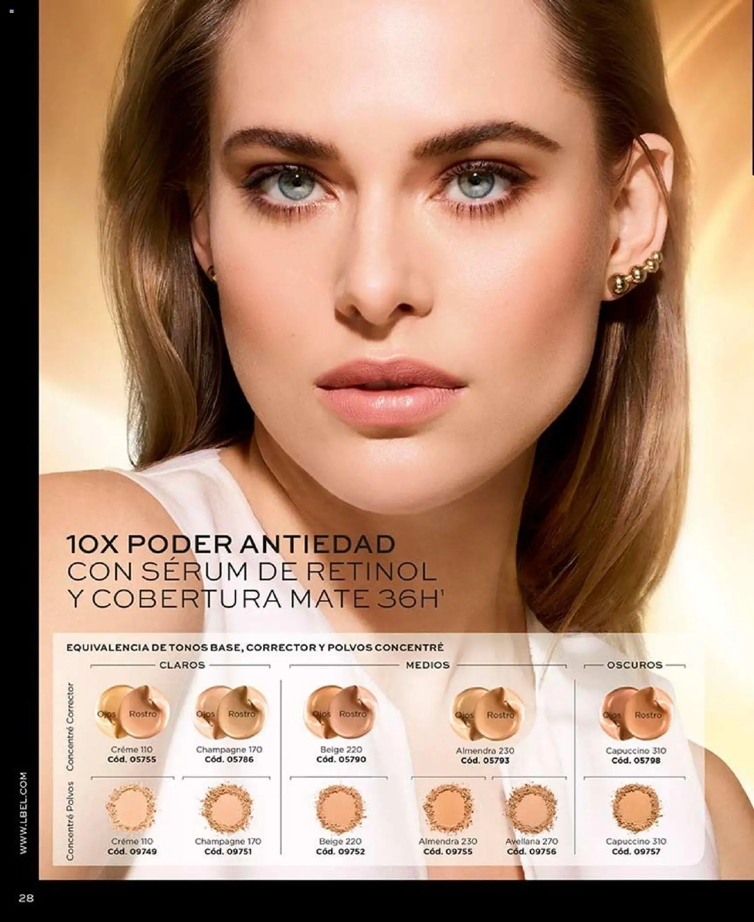 Catálogo L'Bel válido desde 20/06/2026 | Página: 28 | Productos: Corrector