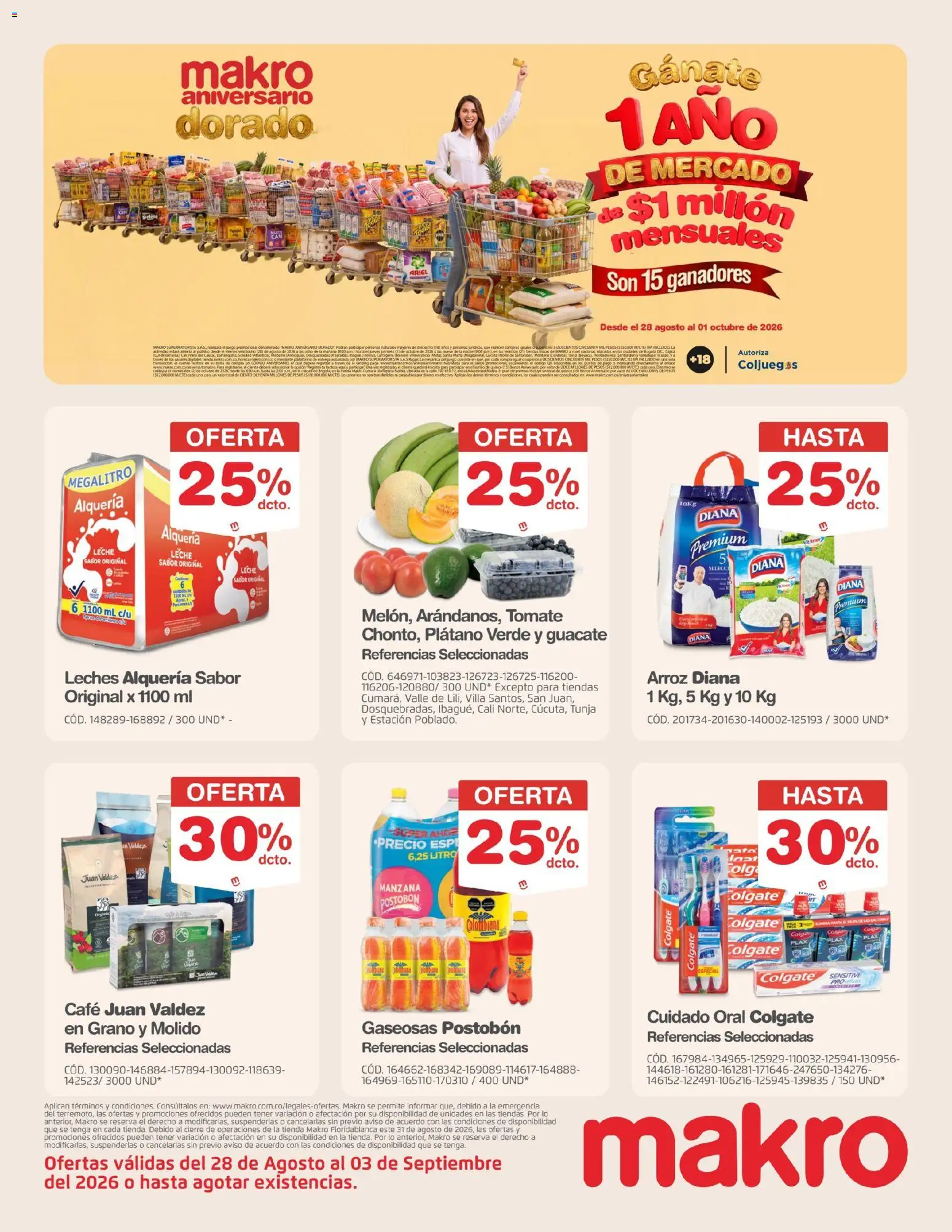 Makro revista - valida desde el 28/08/2026 | Página: 1