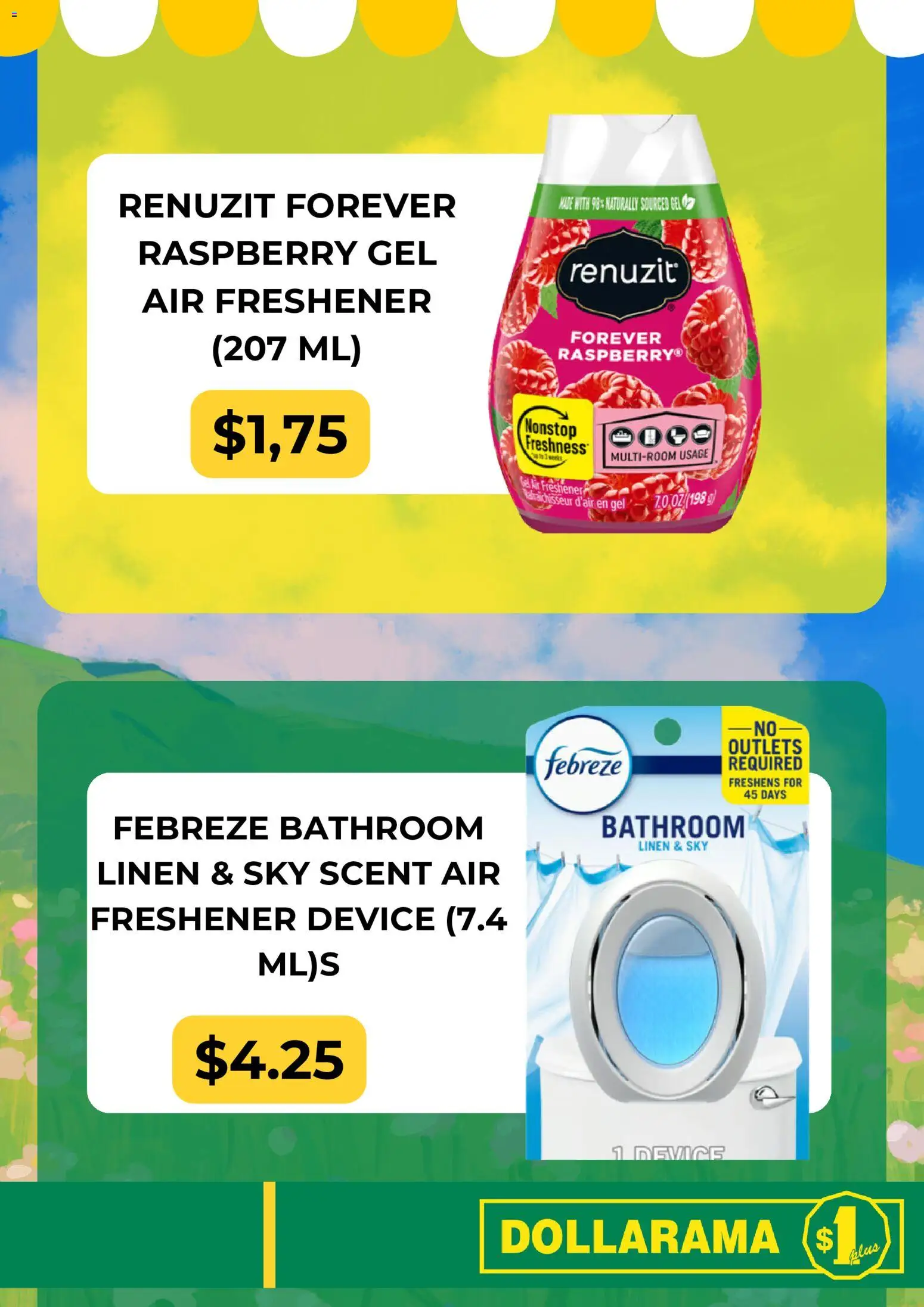 Dollarama flyer valid from Aug 21, 2026 | Page: 5 | Products: Air freshener