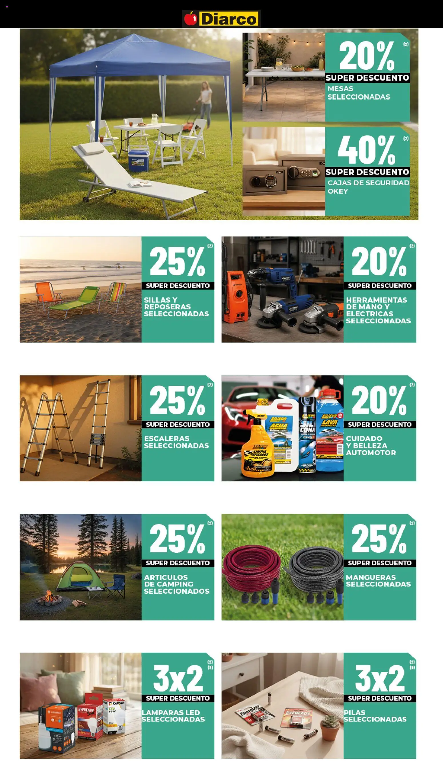 Diarco ofertas │ válido desde el 29/06/2026 | Página: 20 | Productos: Pilas, Agua