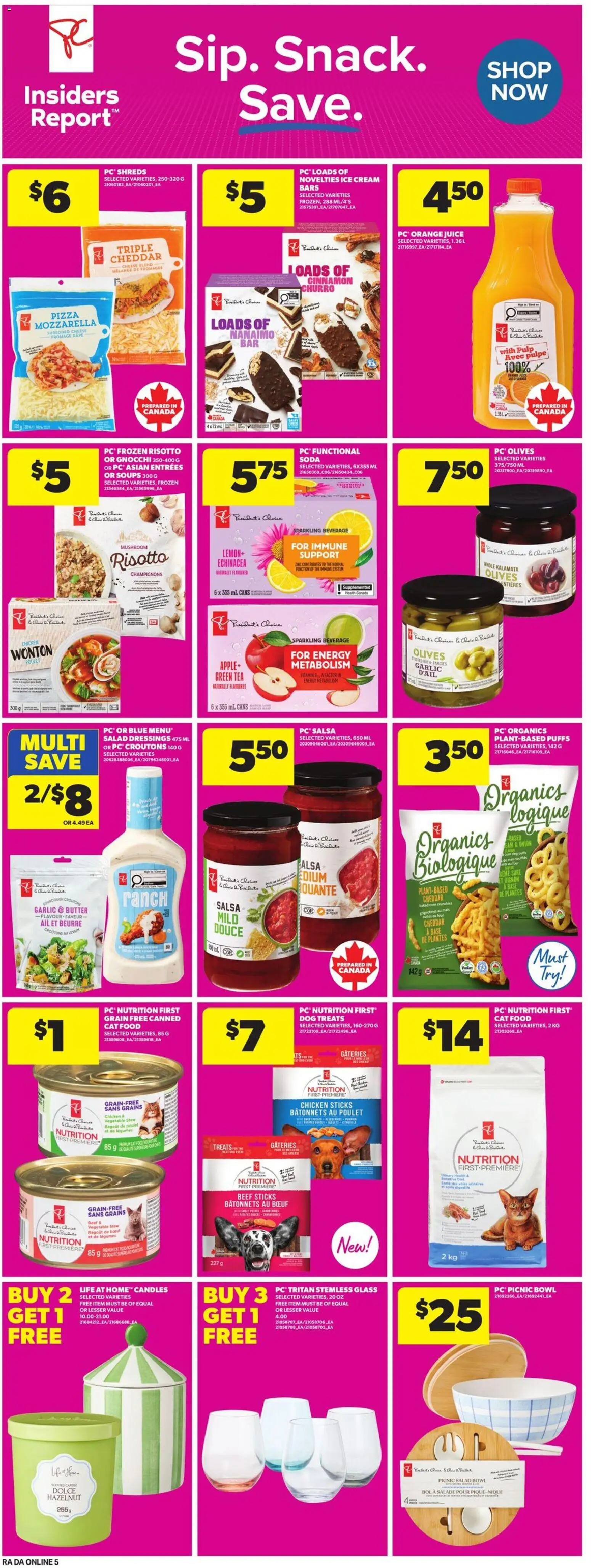 Atlantic Superstore flyer valid from 14.05.2026 | Page: 14 | Products: Ice cream, Salad, PC, Chicken