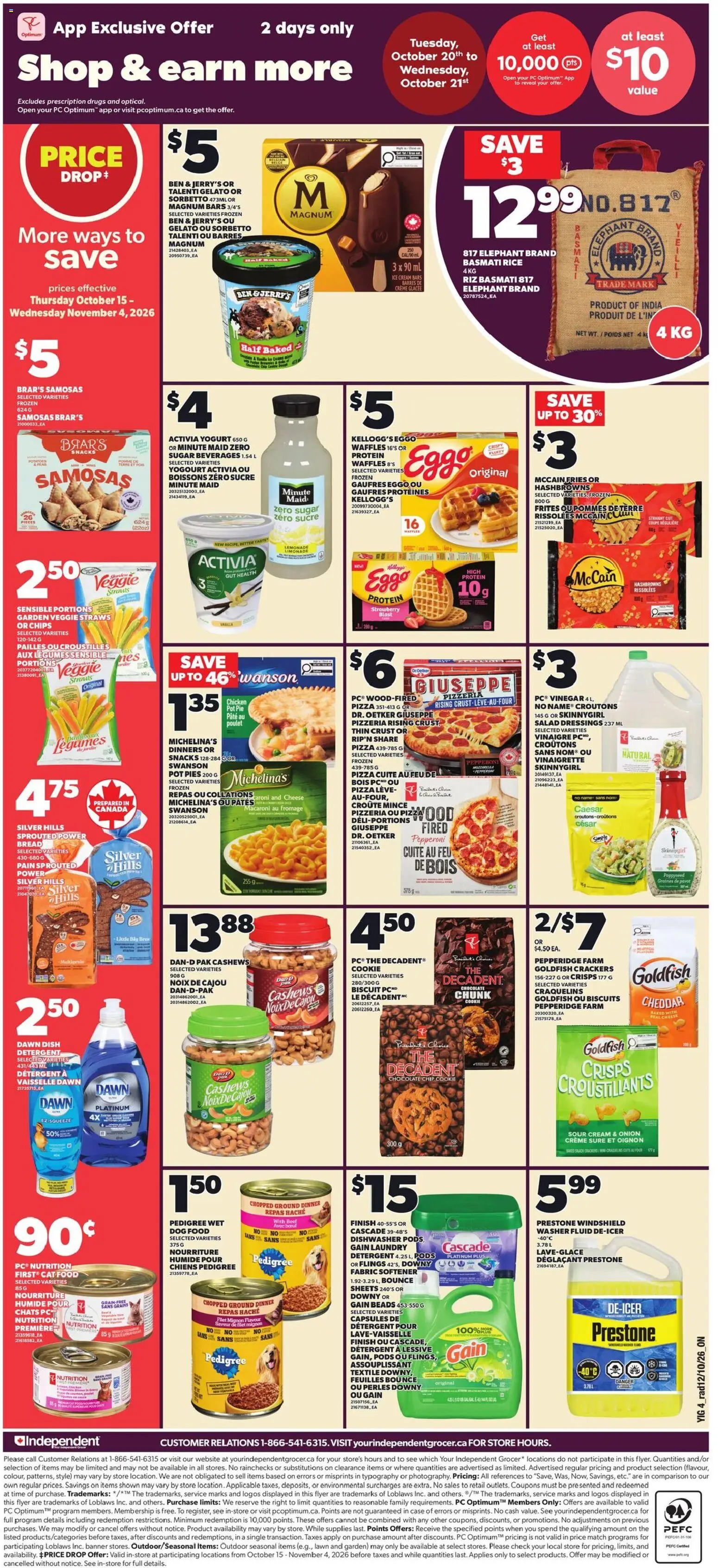 Independent Grocer flyer valid from Oct 15, 2026 | Page: 2