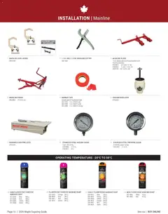 Preview of BMR - Agrizone Maple Sugaring Guide from shop BMR valid from 01.01.2026 | Page: 16 | Products: Cutter, Pressure gauge