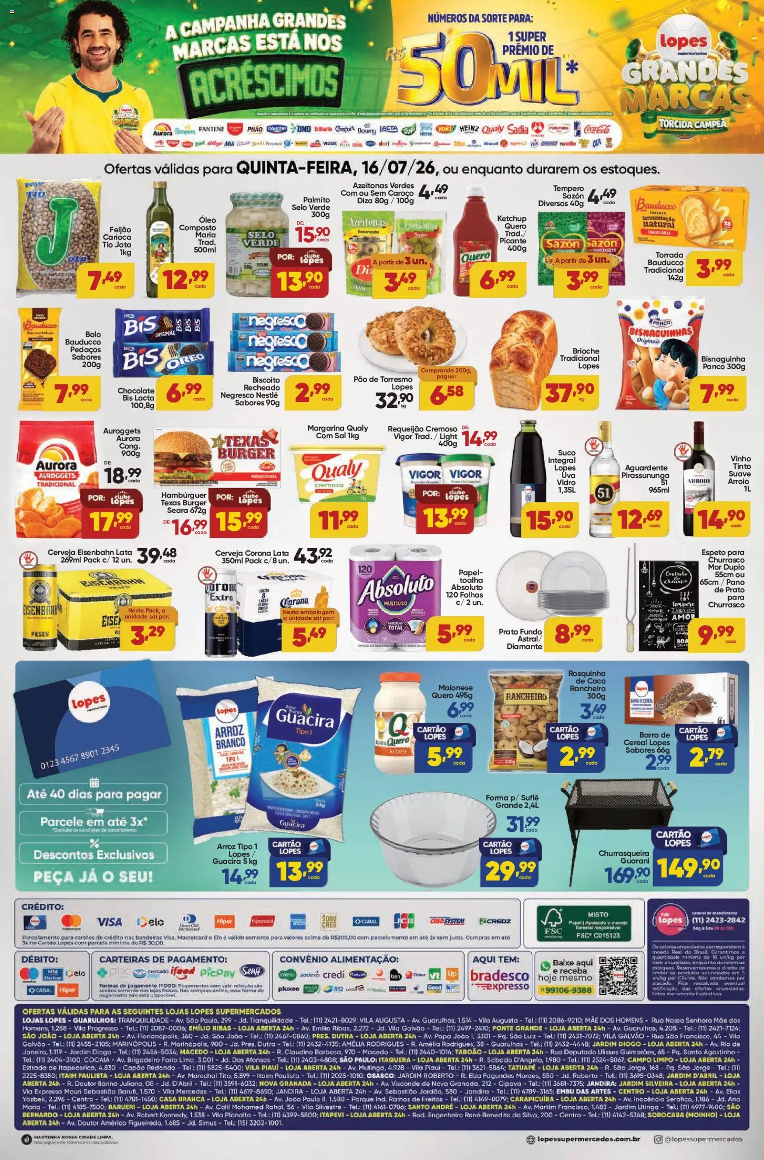 Lopes Supermercados Folheto - válido de 16/07/2026 | Página: 2