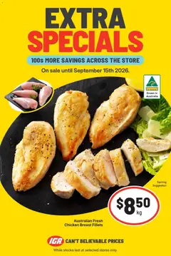 Preview of IGA catalogue Northbridge - valid from 09/09/2026