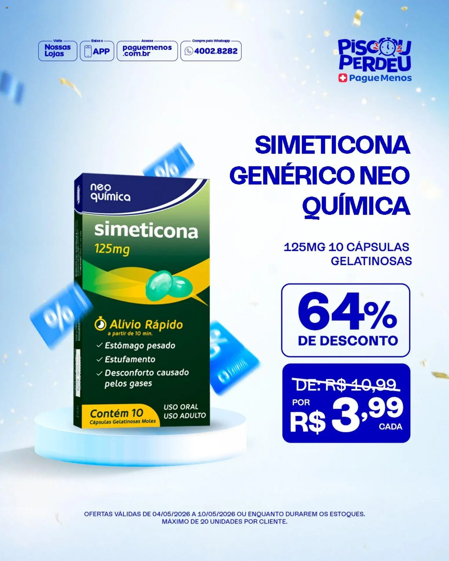 Pague Menos Folheto - válido de 04.05.2026 | Página: 7