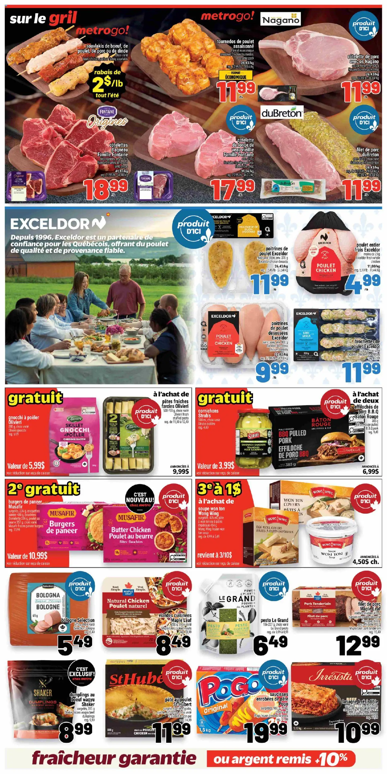 Metro flyer valid from 16.04.2026 | Page: 11 | Products: Turkey, Butter, Chicken, Pork