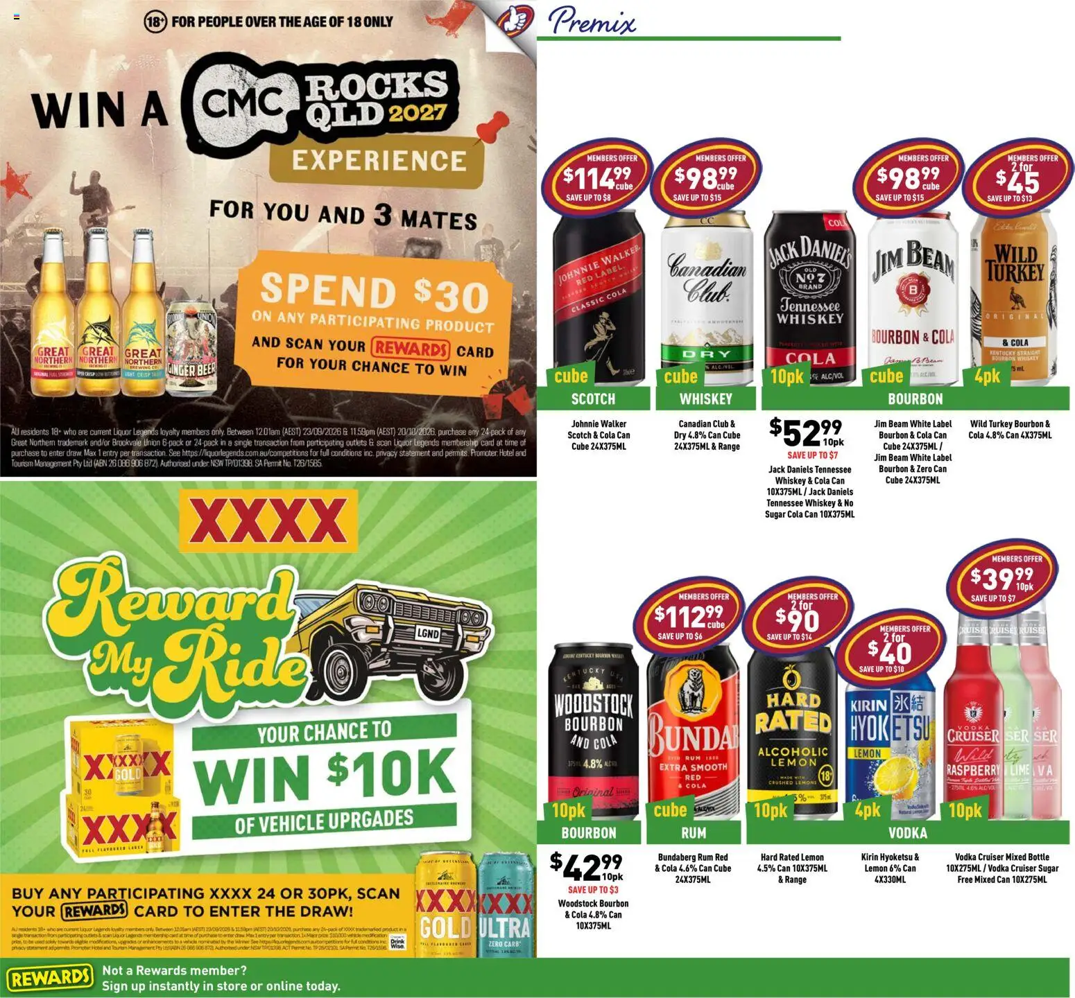 Liquor Legends catalogue - valid from 23/09/2026 | Page: 6 | Products: Bourbon, Sugar, Scotch, Lime