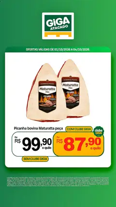 GIGA Atacado ofertas Semanal - Pré-Visualização do folheto da loja GIGA Atacado, válido de 01/10/2026