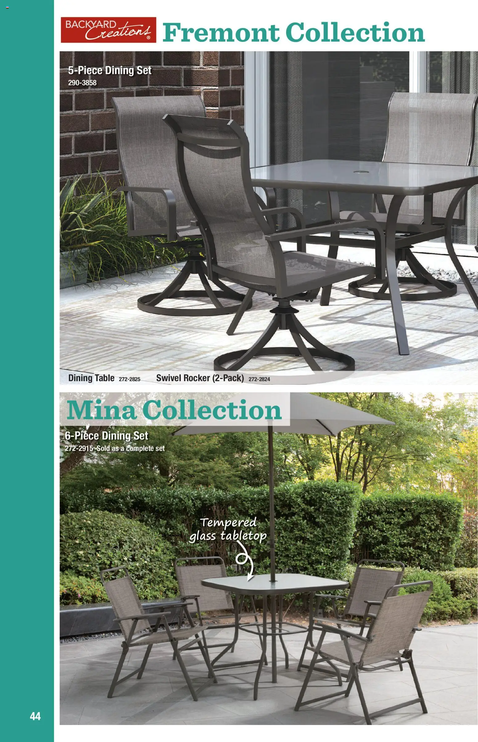 Menards Outdoor Living Catalogue - valid from 02/04/2026 | Page: 44 | Products: Table, Swivel, Dining set