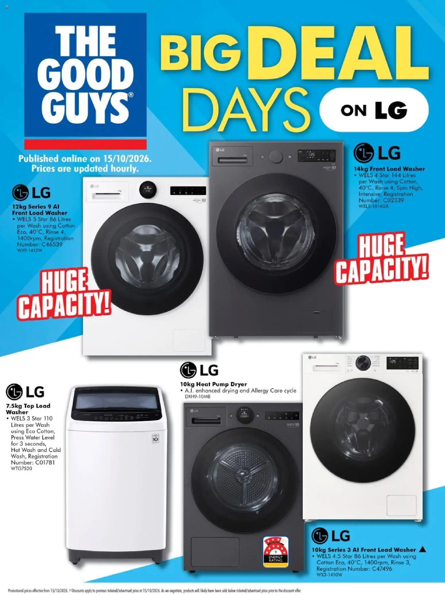 The Good Guys catalogue - valid from 15/10/2026 | Page: 1