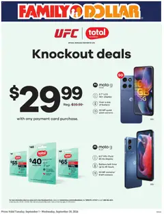 Preview of Family Dollar weekly ads valid from 09/01/2026