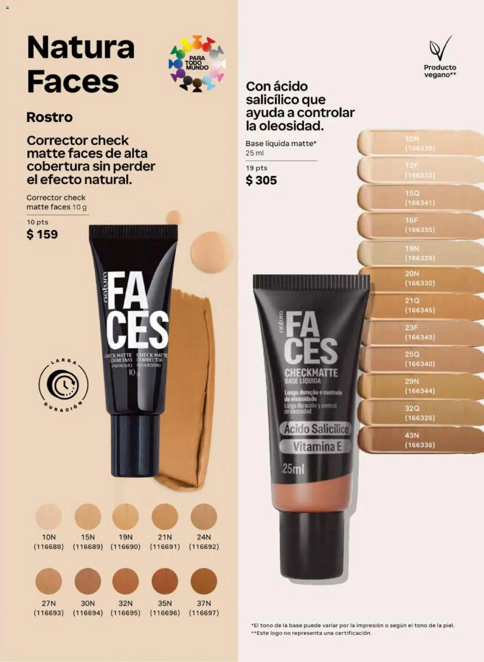 Nuevas ofertas de Natura válidas en toda la República Mexicana desde el 20/02/2026. ¡Encuentra las mejores ofertas en Natura campaña 4 2026! | Página: 63 | Productos: Corrector