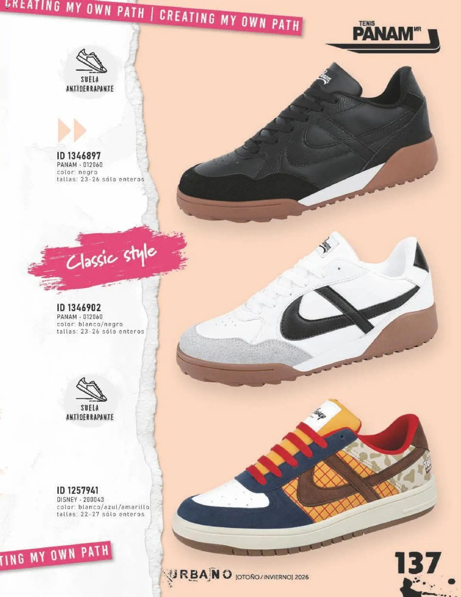 Nuevas ofertas de Price Shoes válidas en toda la República Mexicana desde el 31/07/2026. ¡Encuentra las mejores ofertas en Price Shoes catálogo Urbano! | Página: 137 | Productos: Tenis