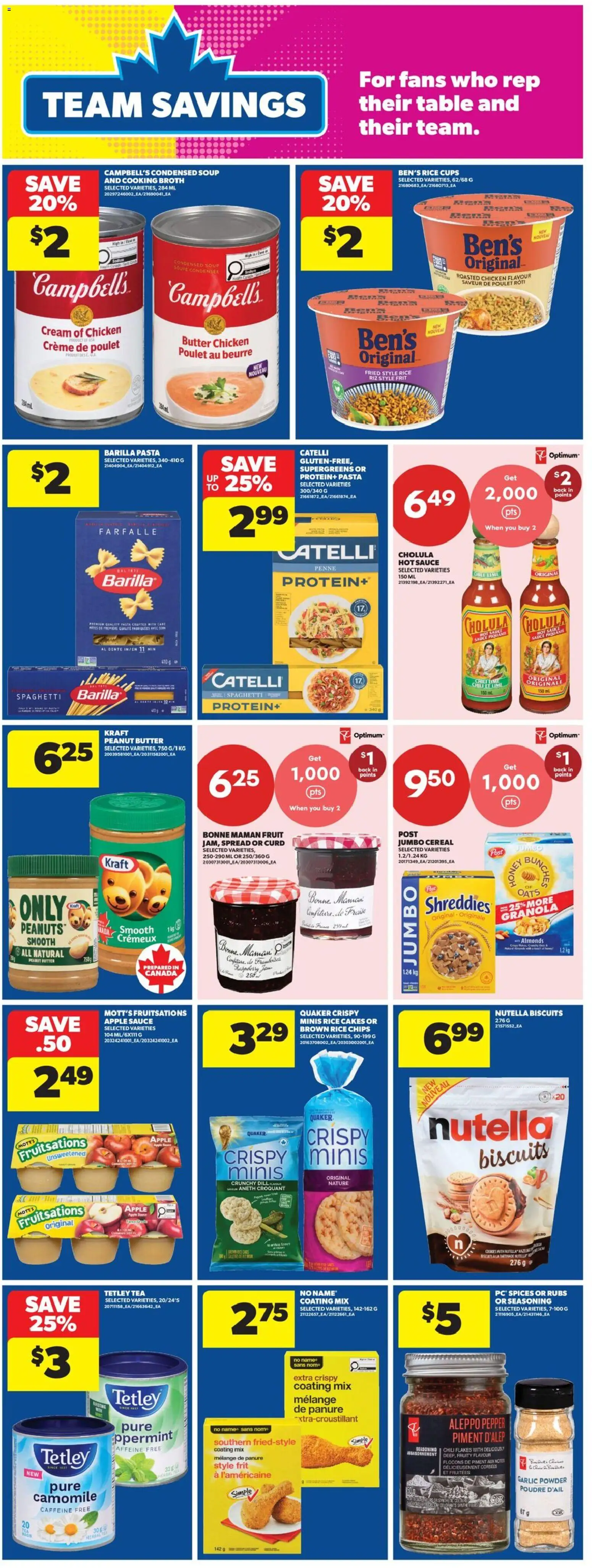 Real Canadian Superstore flyer valid from 18.06.2026 | Page: 26 | Products: Pasta, Chips, Cream, Chicken